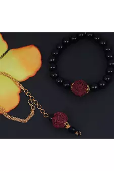 Black bracelets