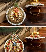 Multicolor cubic zirconia rings