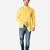 Tabard yellow  Cotton Short Kurta for men's