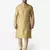 Tabard beige  jacquard Kurta for men's