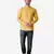 Tabard yellow  Cotton Short kurta for men's