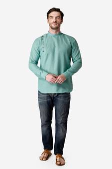 Tabard light_blue  Cotton Short kurta for men's