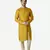 Tabard yellow  Cotton Kurta for men's
