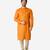 Tabard orange  Cotton Kurta for men's