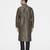 Tabard beige printed jacquard Kurta for men's
