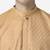 Tabard orange printed jacquard Kurta for men's