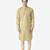 Tabard green printed jacquard Kurta for men's