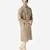 Tabard brown printed jacquard Kurta for men's