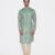 Tabard green printed jacquard Kurta for men's