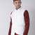 Tabard white  Silk Nehru Jacket for men's