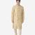 Tabard cream  silk_blend Nehru Jacket for men's