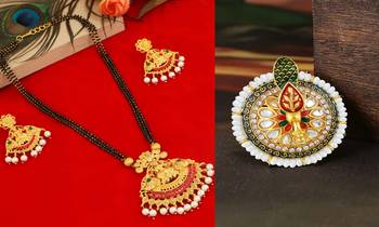 Multicolor cubic zirconia mangalsutra 2