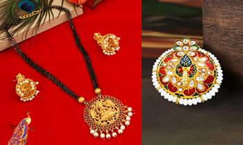 Multicolor cubic zirconia mangalsutra 2