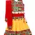 Banjara India Kutchi Embroidered Girls Chaniya Choli with Dupatta (CC-WILD) - Yellow
