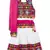 Banjara India Kutchi Embroidered Girls Chaniya Choli with Dupatta (CC-DMN) - White