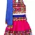 Banjara India Kutchi Embroidered Girls Chaniya Choli with Dupatta (CC-DMN) - Pink