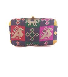 Patola Brocade Clutch