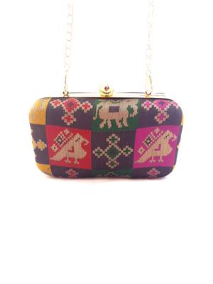 Patola Brocade Clutch 3