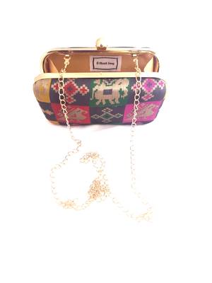 Patola Brocade Clutch 4