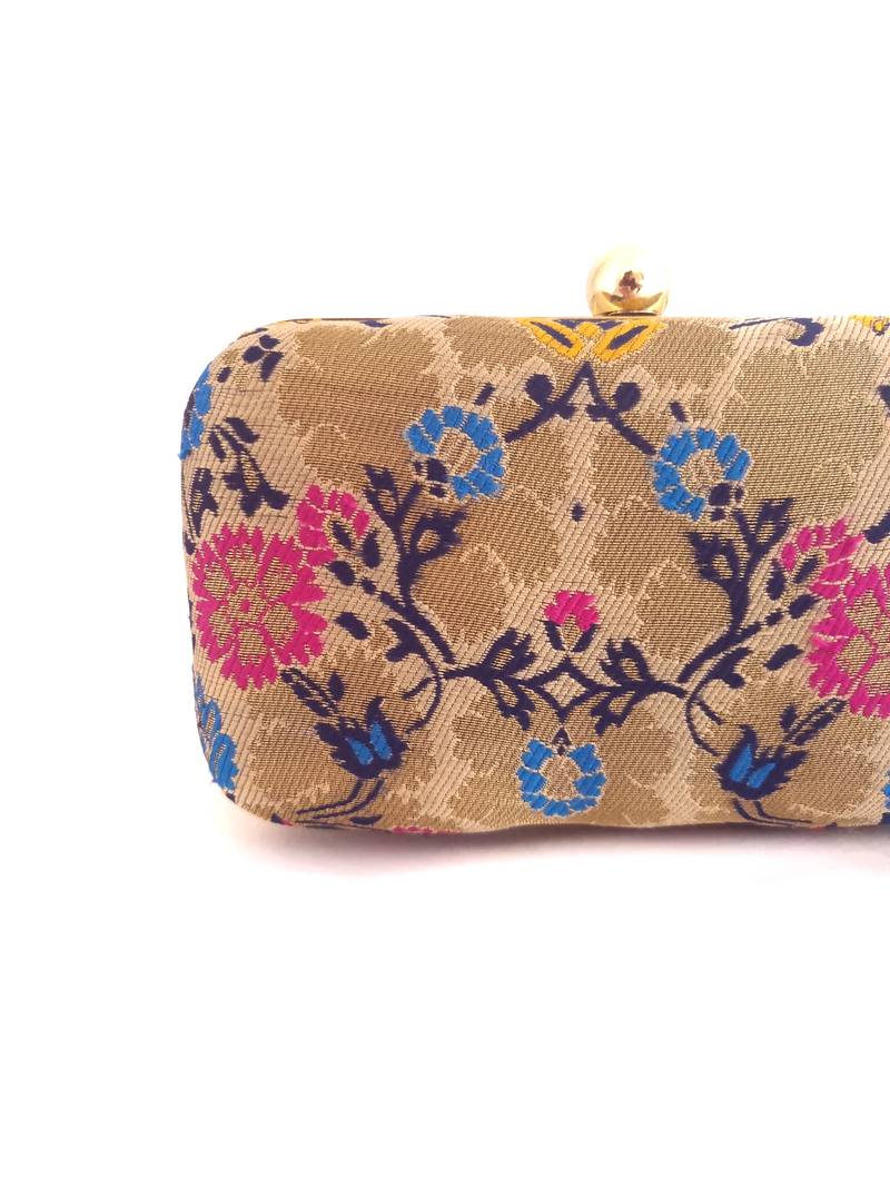Regalia Jacquard Clutch