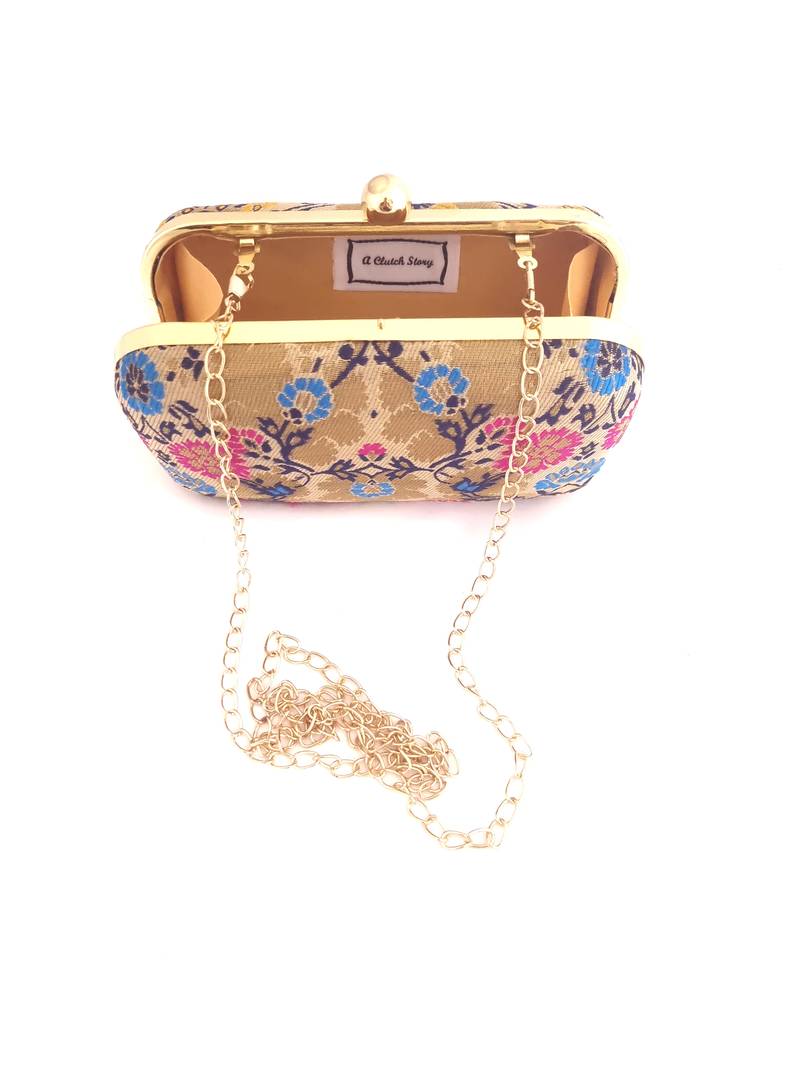 Regalia Jacquard Clutch