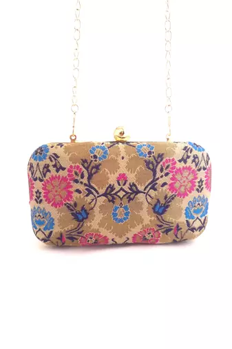Regalia Jacquard Clutch