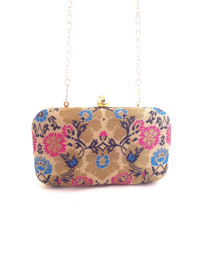 Regalia Jacquard Clutch