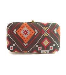 Basil Brocade Clutch