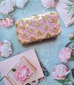 Prsim Rainbow Handembroidered Clutch