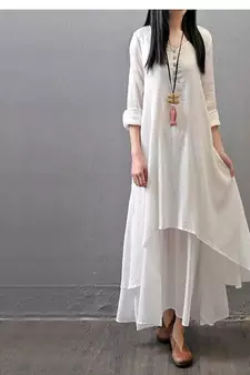 cotton ethnic kurti dress with simple finish