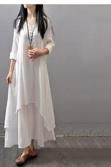 cotton ethnic kurti dress with simple finish