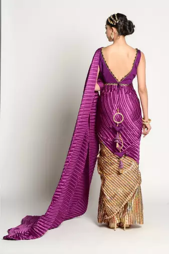 purple amethyst blouse