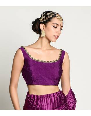 purple amethyst blouse 1
