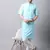 Blue plain cotton men-kurtas