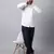 White plain cotton men-kurtas