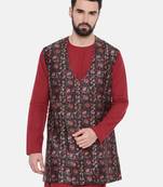 Long Printed Modi Jacket