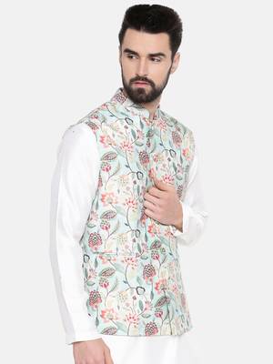 Silk Muslin Green Jacket 4