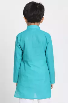  Cyan Handloom Kurta