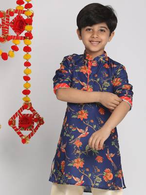  Boys' Blue Kurta 1