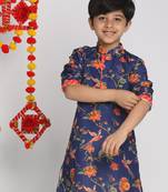  Boys' Blue Kurta