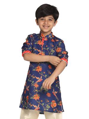  Boys' Blue Kurta 2