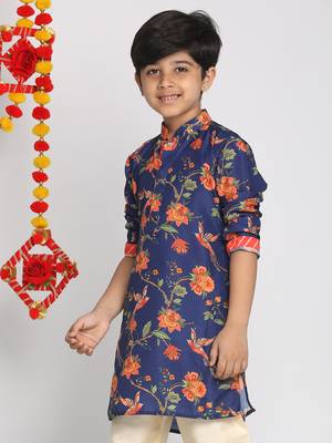  Boys' Blue Kurta 3