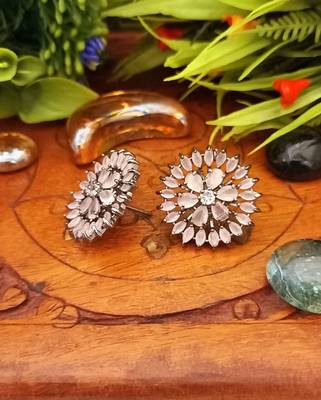 Pink earrings 1