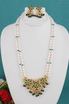 Real Natural Hyderabadi pearls Set