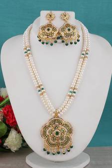 Real Natural Hyderabadi pearls Set