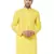 Mustard Pure Cotton Kurta