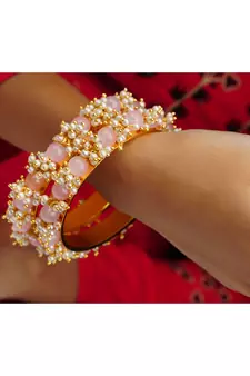 Pink bracelets
