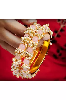 Pink bracelets