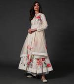 Floral Digital Printed Anarkali