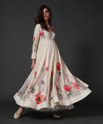 Floral Digital Printed Anarkali 2
